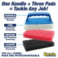 thumbnail image 6 of Star brite Scrub Pad with Handle (Medium) (Red), 6 of 6