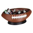 thumbnail image 4 of organization and storage,Football Snack Bowl,Rugby Plate Rugby Fast Food Bowl Designed For Fast Food Easy To Carry Suitable For Fast Paced Life Football Bundle Paper Plates Nap,Brown, 4 of 7