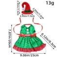 thumbnail image 3 of Christmas Suit Bottle Set Decoration Christmas Set Table Atmosphere Layout Props Event Dress for Women plus Size, 3 of 5