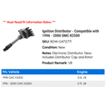 thumbnail image 2 of Ignition Distributor - Compatible with 1996 - 2000 GMC K2500 1997 1998 1999, 2 of 3