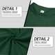 thumbnail image 4 of Blusa y camisa de manga larga con cuello alto para hombre, color liso, informal, con botones, medio cárdigan, manga larga, cuello alto, blusas de poliéster para hombre, 4 of 9