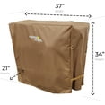 thumbnail image 3 of Permasteel Universal Patio Cooler Cover for 80-Quart Outdoor Patio Cooler Cart, Tan, 3 of 5