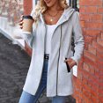 thumbnail image 4 of Timegard Oversized Hoodies for Women Drop Shoulder Sweatshirts Loose Comfy Pullover with Pockets Fall Winter, 4 of 9