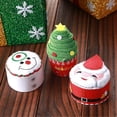 thumbnail image 5 of Toallas de mano navideñas, 1 pieza, decoraciones navideñas únicas de Feliz Año Nuevo, exquisita toalla de Papá Noel con árbol de Navidad, 5 of 5