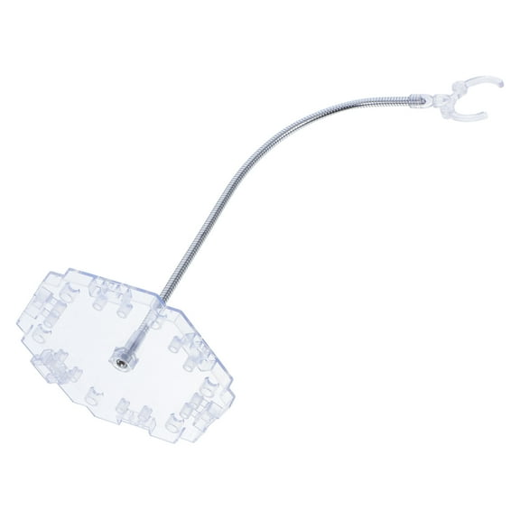 Raindrops Action Figure Display Stand Versatile Use for Various Sizes and Poses in Clear Plastic
