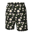thumbnail image 5 of Naloa Daisy Men's Beach Shorts, Surfing shorts, Swim trunks, Quick Dry Swim Trunks for Surfing Beach Fun - Small, 5 of 9