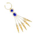 thumbnail image 2 of de danza del vientre declaración india para fiesta de disfraces de Halloween Azul Zulema Pulsera Danza del Vientre, 2 of 7