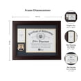 thumbnail image 3 of Allied Frame US Police Officer Medal and Award Certificate Frame - 8 x 10 Opening, 3 of 6