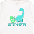 thumbnail image 3 of Inktastic Sister-saurus Cute Brontosaurus Family Toddler Hoodie, 3 of 4