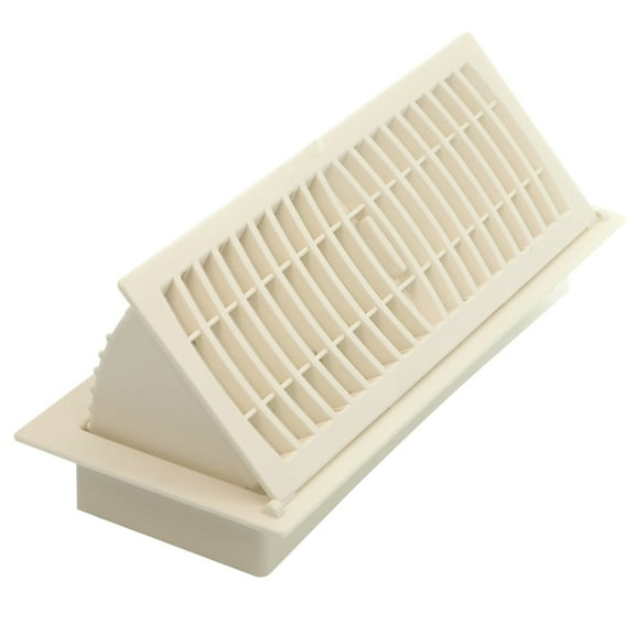 Imperial RG3055 Almond Plastic Pop Up Floor Register - 4inch x 10inch Duct Opening