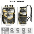 thumbnail image 3 of Insulated Cooler Backpack,Soft Backpack Coolers Insulated Leak Proof Travel Cooler Bag Waterproof Lunch Picnic Beach Work Trip Thermal Bag Drink Beverage Beer Bag Cooler Abstract Modern Oil Painting, 3 of 6