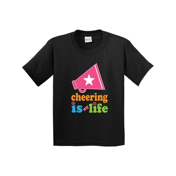Inktastic Cheerleader Megaphone Cheerleading Team Youth T-Shirt