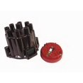 thumbnail image 1 of MSD Ignition Distributor Cap and Rotor Kit 8442 For Use With MSD/GM Points Style Distributors; Bolt Down; Socket Style Posts; Brown, 1 of 5
