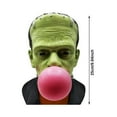 thumbnail image 3 of Halloween Martha Stewart Frankenstein Blowing Bubble Gum Statue, Frankenstein Blowing Balloon Resin Figurine, 3 of 8