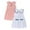 25120102#Pink, variant on 2-Pack Toddler Girls School Dresses, Sleeveless Peter Pan Collar Uniform Dresses for Back to School, White & Navy, 2T–7T