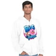 thumbnail image 5 of Airbrushed Dubble Bubble Big Poppa Zip Up Hoodie Men's Women's Brisco Brands X, 5 of 6