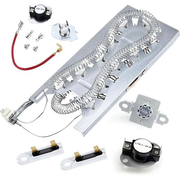 3387747 WP3387747 Dryer Heating Element Compatible with Kenmore Whirlpool Maytag dryer - Replaces PS11741416 W11344457 AP6008281 8527865 AP2947033 PS344597 W11045584