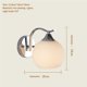 thumbnail image 4 of Lámpara De Pared De Luz Cálida De Estilo Nórdico Europeo Moderno Pantalla De Vidrio Led Lámpara Led De Pared Interior Artesanía De Hierro Lámpara De Pared De Cabecera Elegante Para Habitación Pasillo Eigraketly HA025137-01, 4 of 7