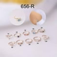 thumbnail image 6 of GKNET Surgical Steel Septum Clicker Nose Daith Segment Cartilage Rings Hoop Piercing/-golden-6#, 6 of 8