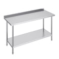 thumbnail image 1 of VEVOR Stainless Steel Work Table Commercial Kitchen Work Food Prep Table 24"x60", 1 of 9