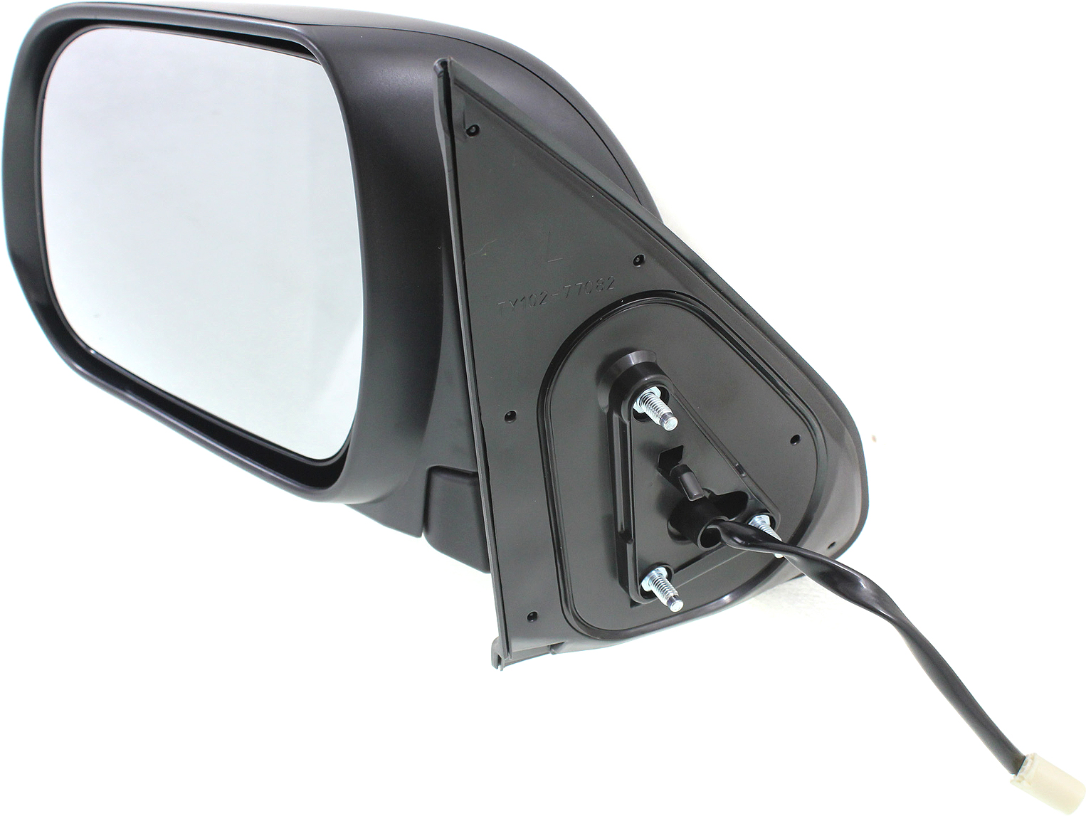 Mirror Compatible With 2012-2015 Toyota Tacoma Left Driver Side Textured Black Kool-Vue