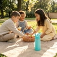 thumbnail image 6 of Hawsaiy 12oz Kids Water Bottle with Straw, Stainless Steel Insulated Toddler Water Bottle, Leak Proof BPA-Free Small Water Bottle for School Boys Girls, Green, 6 of 8