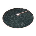 thumbnail image 2 of Bingfone Christmas Tree Skirt Mat Christmas Decoration Interior 30" -Chemical, 2 of 6