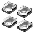 thumbnail image 5 of PTOOTP 4Pcs Transparent Button Cover Protectors Water Resistant for Switches Clear Button Caps, 5 of 8