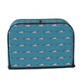 thumbnail image 2 of Fotbe Cartoon Whale for Two Slice Toaster Cover, Fingerprint Protector, Super Soft Appliance Cover And Dust Cover,Bread Dust Cover & Fingerprint Protection, 2 of 7