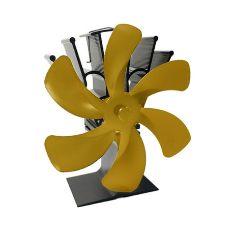 

Atralife 6 Propellers Fireplace Fan Heat Energy Overheating Protection Fan