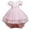 Pink, variant on Pejock 5-14 Years Kids Pageant Flower Girl Dress Little Girls Party Wedding Formal Dresses Dresses Girls Sleeveless Princess Dress Flower Mesh Dress