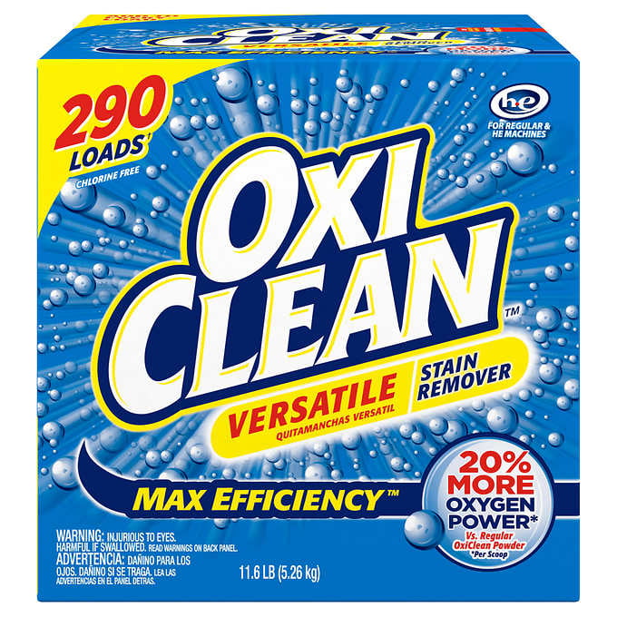OxiClean Max Efficiency Stain Remover OXI CLEAN versatile 10.1Lbs 252 loads 