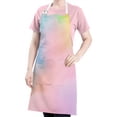 thumbnail image 5 of Dreamy Pastel Sky Apron-Garden Aprons for Women with Pockets-Cotton Linen Waterproof Kitchen Cooking Gardening Aprons Adjustable for Kitchen,Cooking,BBQ and Salon 33x27 Inch, 5 of 7