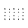 thumbnail image 1 of Unique Bargains 3/32' Chrome Steel Bearing Balls G3 Precision 50 Pack, 1 of 4