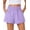 Lilac, variant on PINSPARK Womens High Waisted Running Shorts, Lightweight Breathable Quick Dry Stretch Linerless Athletic Shorts with Pockets