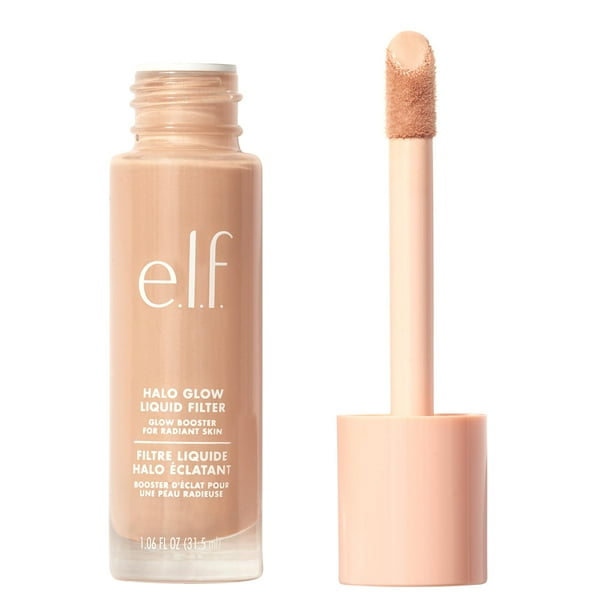 Filtro líquido Complexion Booster e.l.f. Halo Glow 4, tamaño mediano