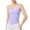 Purple, variant on ZyeKqe Built in Bra Tank Tops for Women Sleeveless Workout Shirts Asymmetrical V Neck Yoga Top Slim Fitted