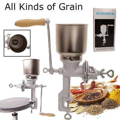 Hand Manual Feed Mill Cereals Grinder Corn Grain Rice Coffee Wheat  Labor-Saving