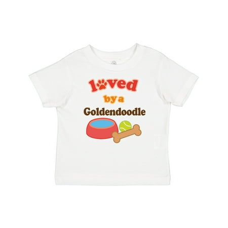 

Inktastic Goldendoodle Dog Poodle Golden Retriever Gift Baby Boy or Baby Girl T-Shirt