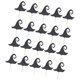 thumbnail image 1 of Paquete de 20 Piezas de Palillos de para Magdalenas de Brujas de de Halloween para Decoración de s Infantiles Negro Gloria Toppers de la torta de Halloween, 1 of 9
