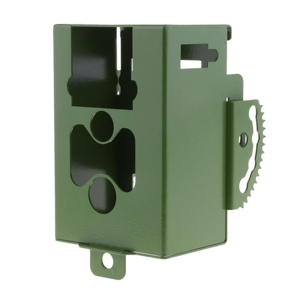 Cámara De Caja De Seguridad Caja De Protección De Seguridad Caja De Bloqueo De Hierro Para HC300 tal como se describe DYNWAVEMX Estuche protector de la cámara de caza