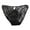 Black, variant on Underwear Female Embroidered Japanese Students Hollow Out Transparent Triangle Pants 22/24 Panties