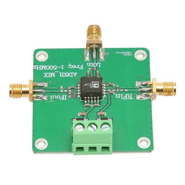 High Frequency RF Mixer, Professional High Performance 0.1-500MHz AD831 High Frequency RF Mixer Module For VHF Receiver