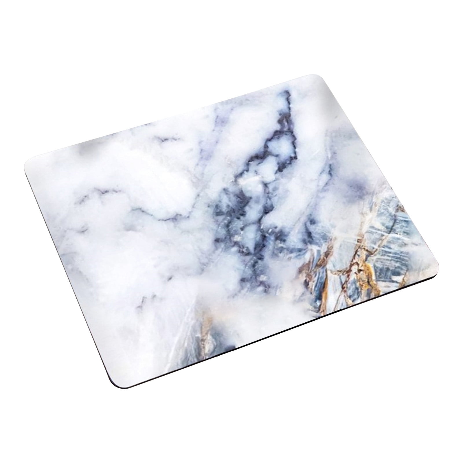 MIARHB Rubber Round Pad， Washable Square Mousepads NonSlip Waterproof