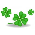 thumbnail image 2 of Shamrock Wall Decal by Wallmonkeys Peel and Stick Graphic (24 in W x 16 in H) WM96924, 2 of 4
