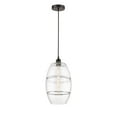 thumbnail image 3 of 616-1P-AC-G557-10CL Innovations Lighting Vaz - 1 Light Cord Hung Mini Pendant In Industrial Style-18.5 Inches Tall and 10 Inches Wide-Antique Copper, 3 of 7