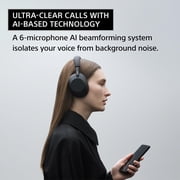 Sony WH-1000XM6/B Best Wireless Noise Canceling Headphones, Black Bundle with Exclusive | Official USA Partner Model