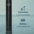 thumbnail image 5 of Philips Sonicare 3100 Series Electric Toothbrush - Sonic Toothbrush with 2 Intensity Levels, Easystart Feature, Smartimer & Quadpacer, 14-Day Runtime, Black, Model HX4021/02, 5 of 13