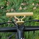 thumbnail image 2 of Bicycle-handlebar Extender Mountain Bike Space Extension Bike Mount Holder Cycling Accessories Phone Rack Bicycle-handlebar Extender, Gold, 2 of 3