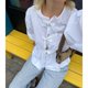 thumbnail image 2 of Top MANGMAO con estampado de leopardo Peplum Babydoll con corbata delantera Y2K, 2 of 9